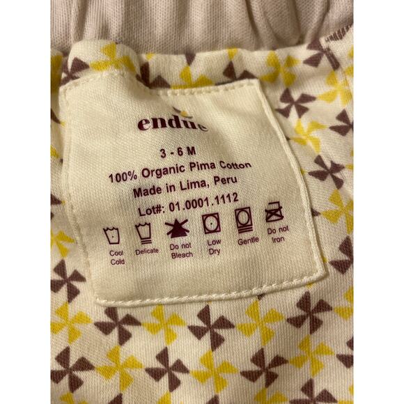 Endue Baby Pants Size 3-6 Months Organic Pima Cotton Reversible Newborn 4 Pairs‎ - Picture 6 of 6